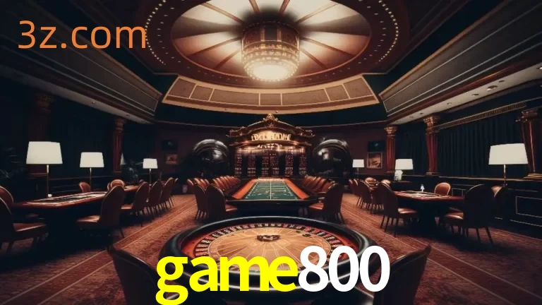 Explorando a Experiência Avançada de Cassino da game800 Login!